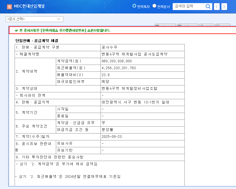 HDC Hyundai Development Co. Wins $7.2B Redevelopment Project: Investment Opportunity? 관련 이미지