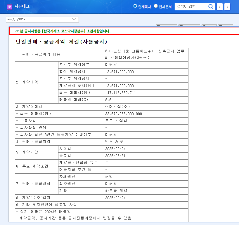 Shigong Tech Lands $12.7B Contract with Hyundai E&C: Stock Implications & Investment Strategy 관련 이미지