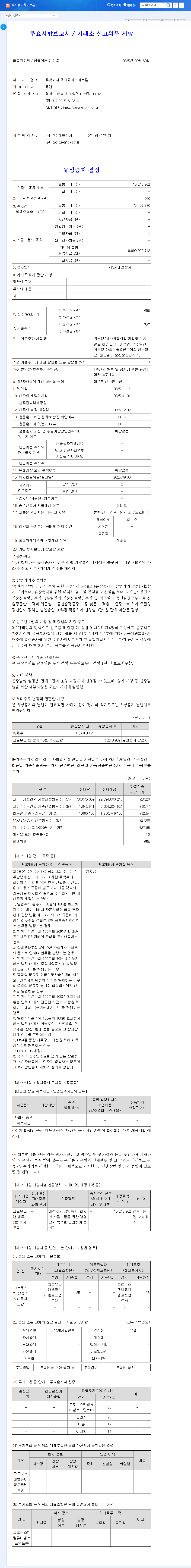 (019490) Exicure Hytron Rights Offering 2025: In-Depth Stock Analysis (019490) 관련 이미지