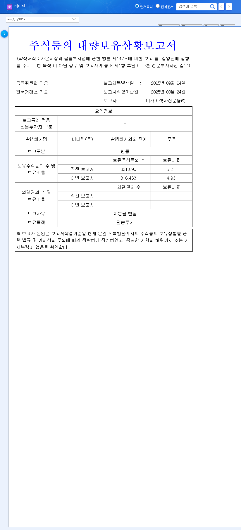 (126340) Vinatech Stock Analysis: Decoding Mirae Asset's Share Sale & What It Means for Investors 관련 이미지