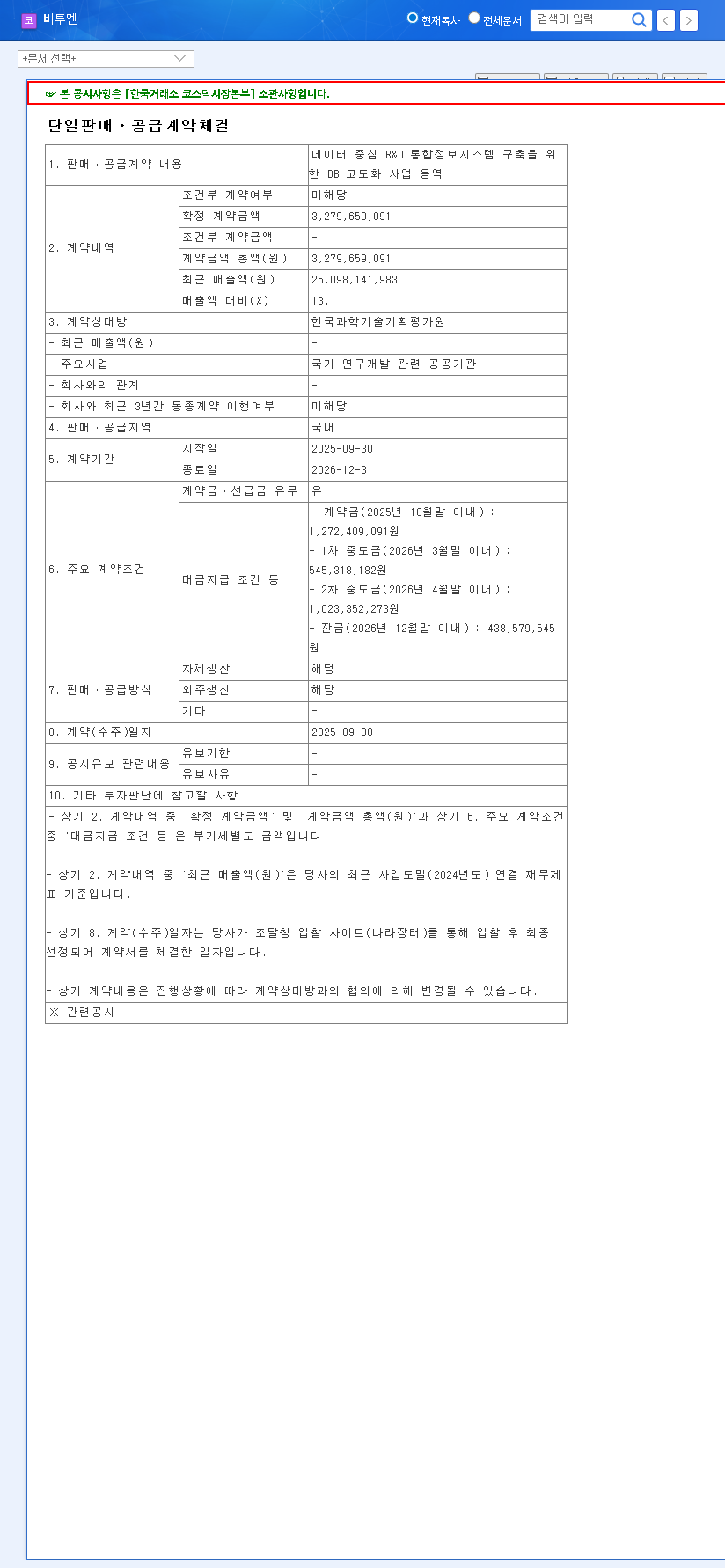 (307870) B2EN (307870) ₩3.3B Data Project: A Deep-Dive Stock Analysis for Investors 관련 이미지
