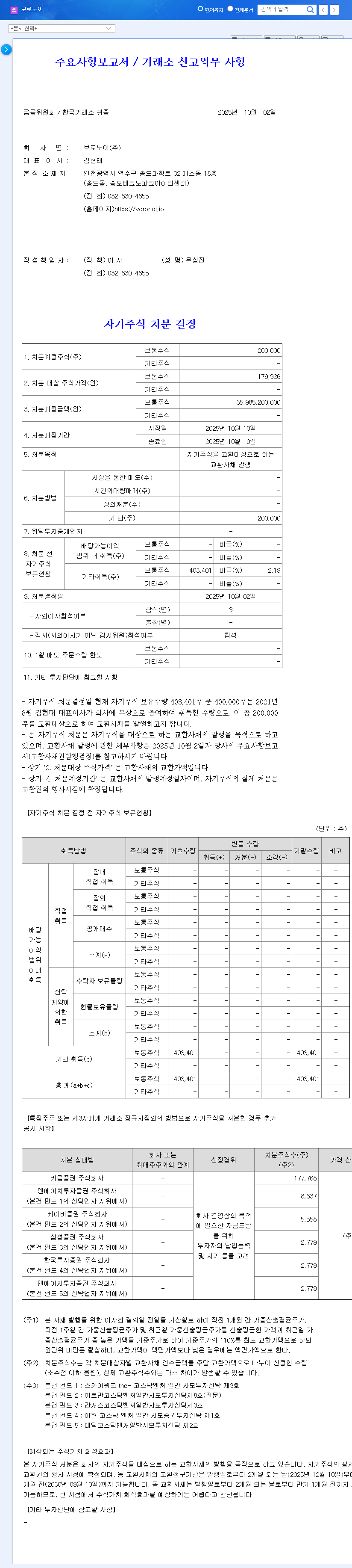 (310210) Boronoi Exchangeable Bond: A Deep Dive into the ₩36B R&D Funding Strategy 관련 이미지