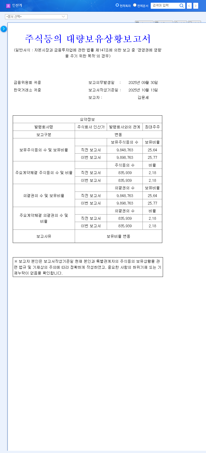 (277410) INSAN Inc. Stock Analysis (277410): Is the CEO's Share Purchase a Bullish Signal? 관련 이미지