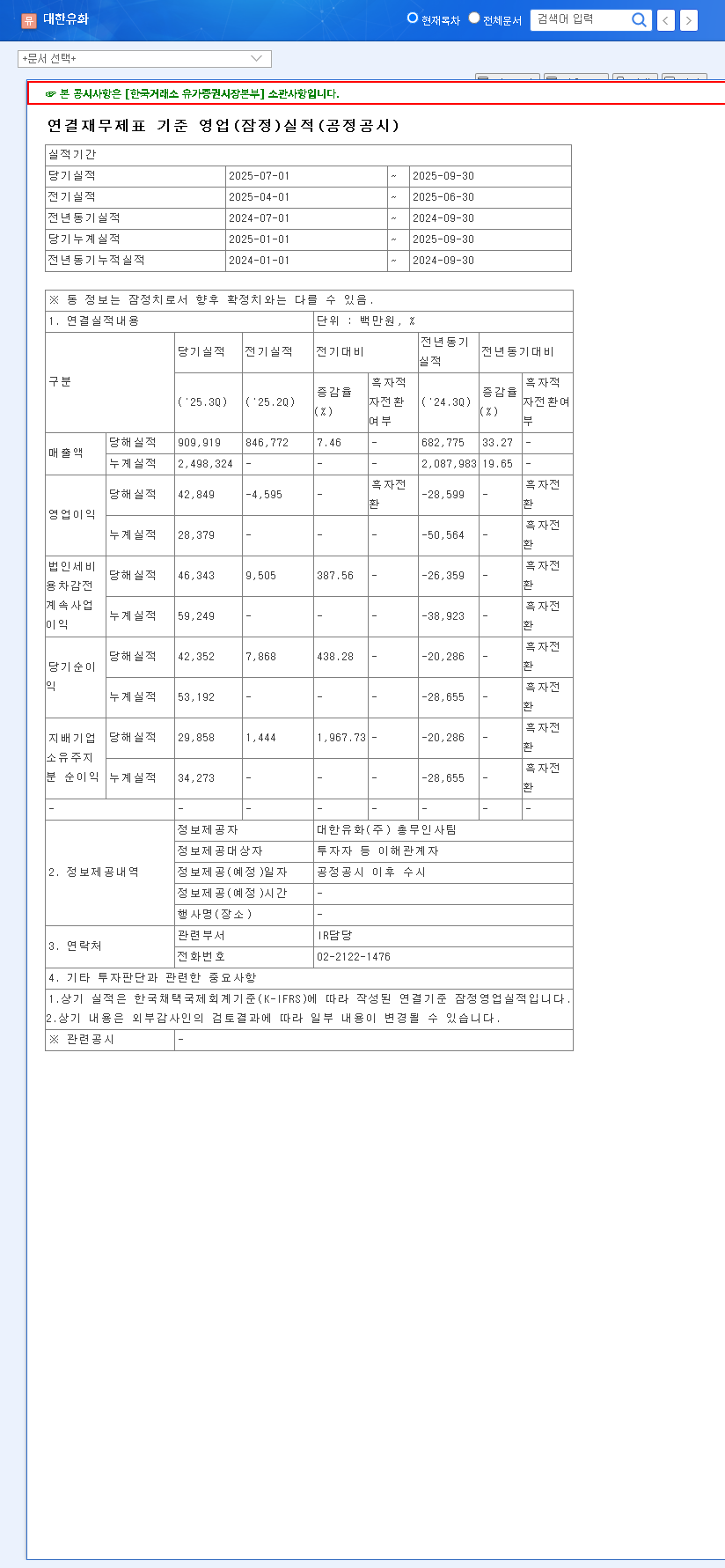 (006650) KOREA PETRO CHEMICAL IND CO.,LTD (KPC) Q3 2025 Earnings: A 161% Profit Surprise Analyzed 관련 이미지
