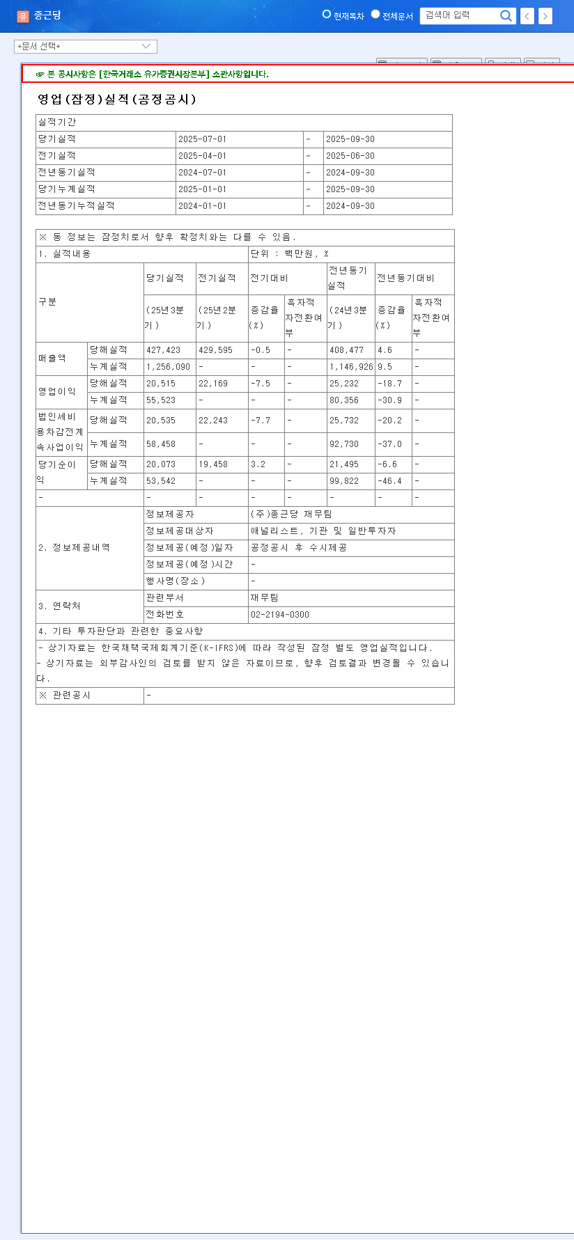(185750) Chong Kun Dang Stock Analysis: Deep Dive into Q3 2025 Earnings & Future Outlook 관련 이미지