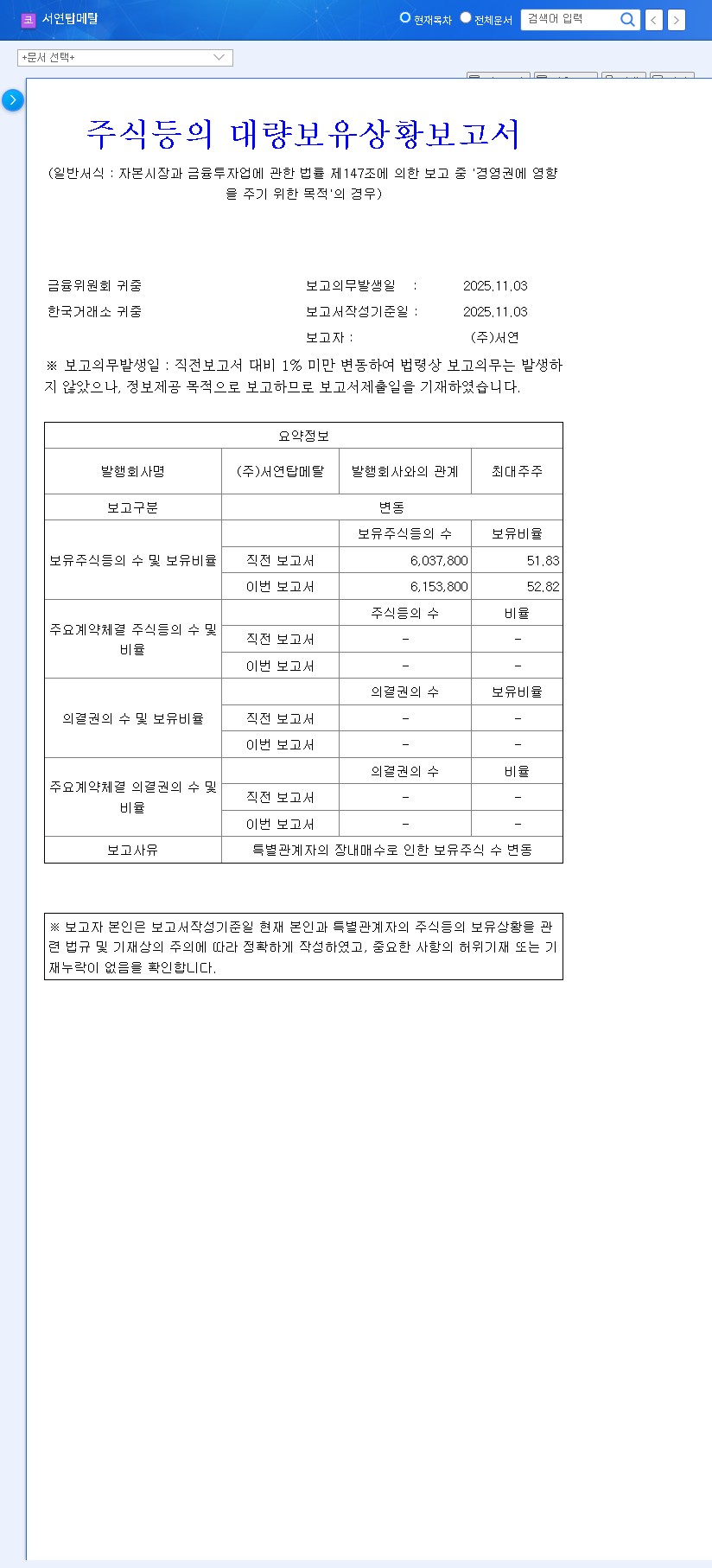 (019770) SEOYON TOPMETAL Stock (019770): Investment Analysis of Shareholder Stake Increase & Financials 관련 이미지