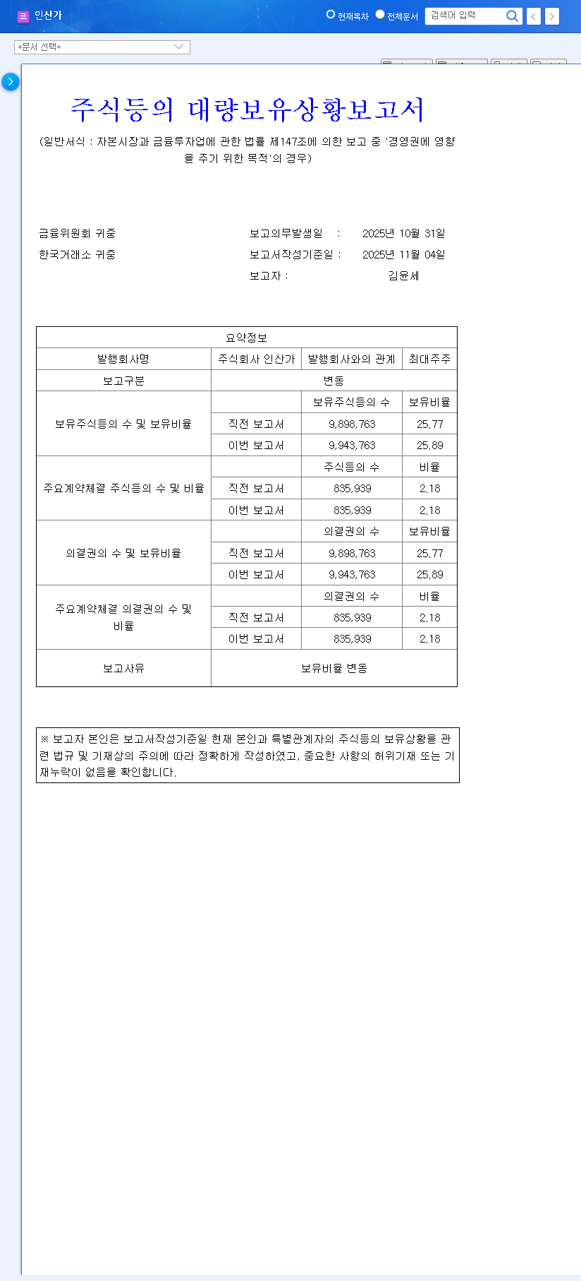 (277410) INSAN Inc. Stake Increase: CEO's Confidence Bet or Deeper Risk? | Full Analysis 관련 이미지