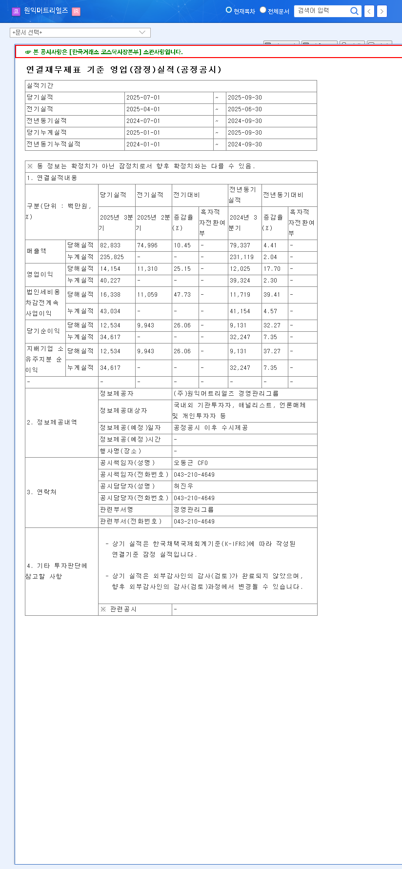 (104830) WONIK Materials Embezzlement Crisis: 2025 Stock Analysis & Investor Strategy 관련 이미지